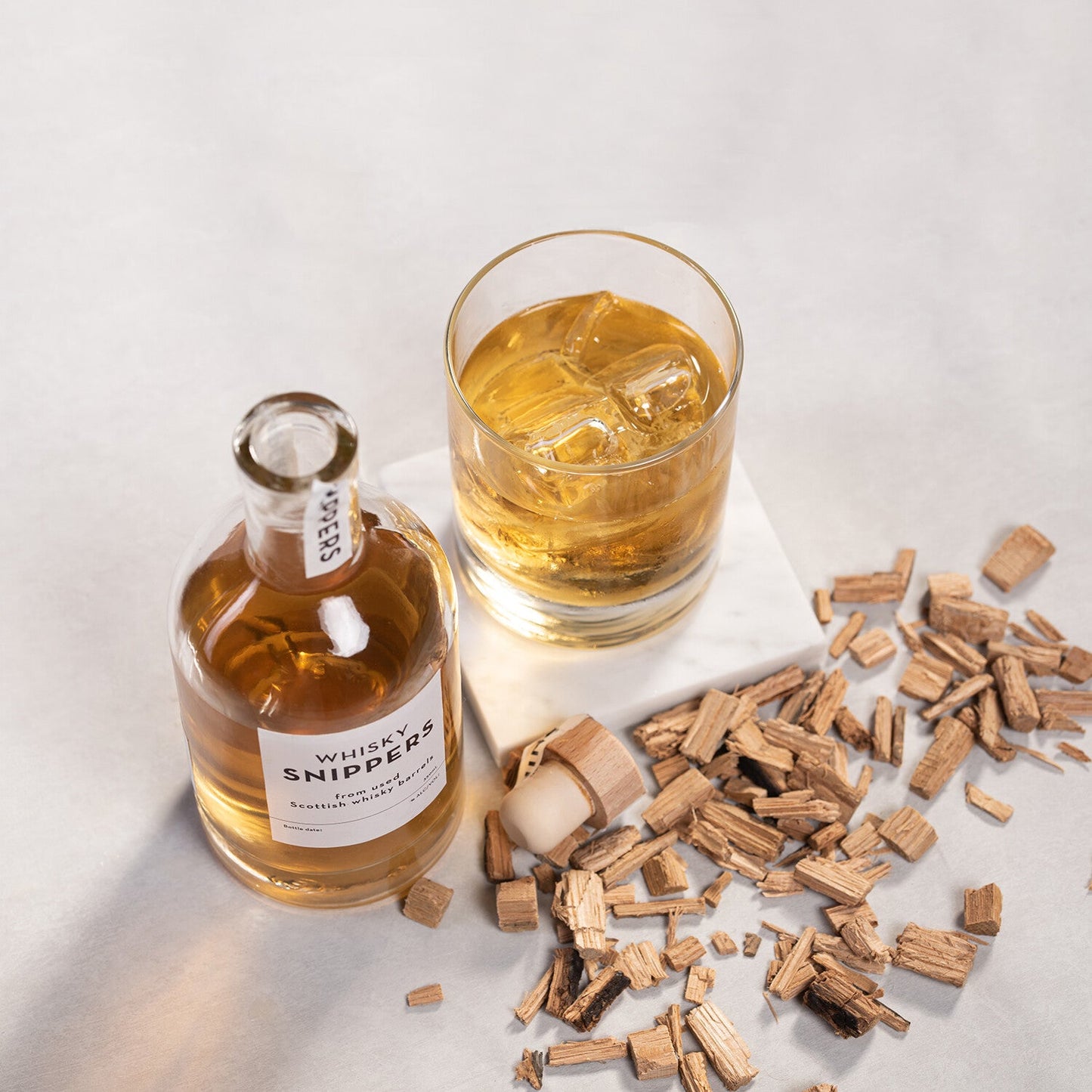 自宅熟成陳釀酒瓶 - 波本威士忌