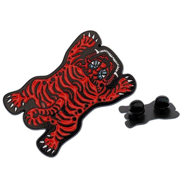 Tibet Tiger Pins Orange