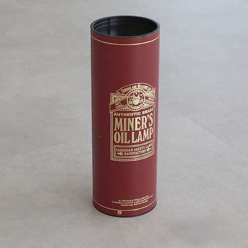 E. Thomas & Williams Miner Lamp (Brass & Black Stainless Steel)