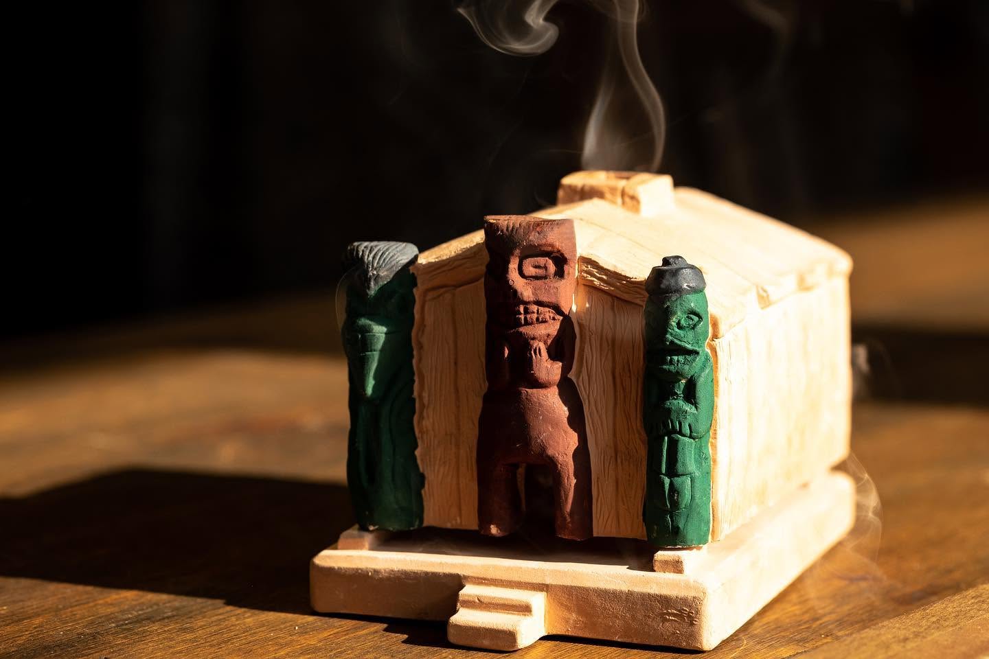 Ceremonial House Incense Burner