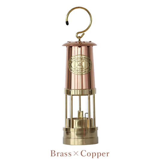 E. Thomas & Williams Miner Lamp (Brass & Copper)
