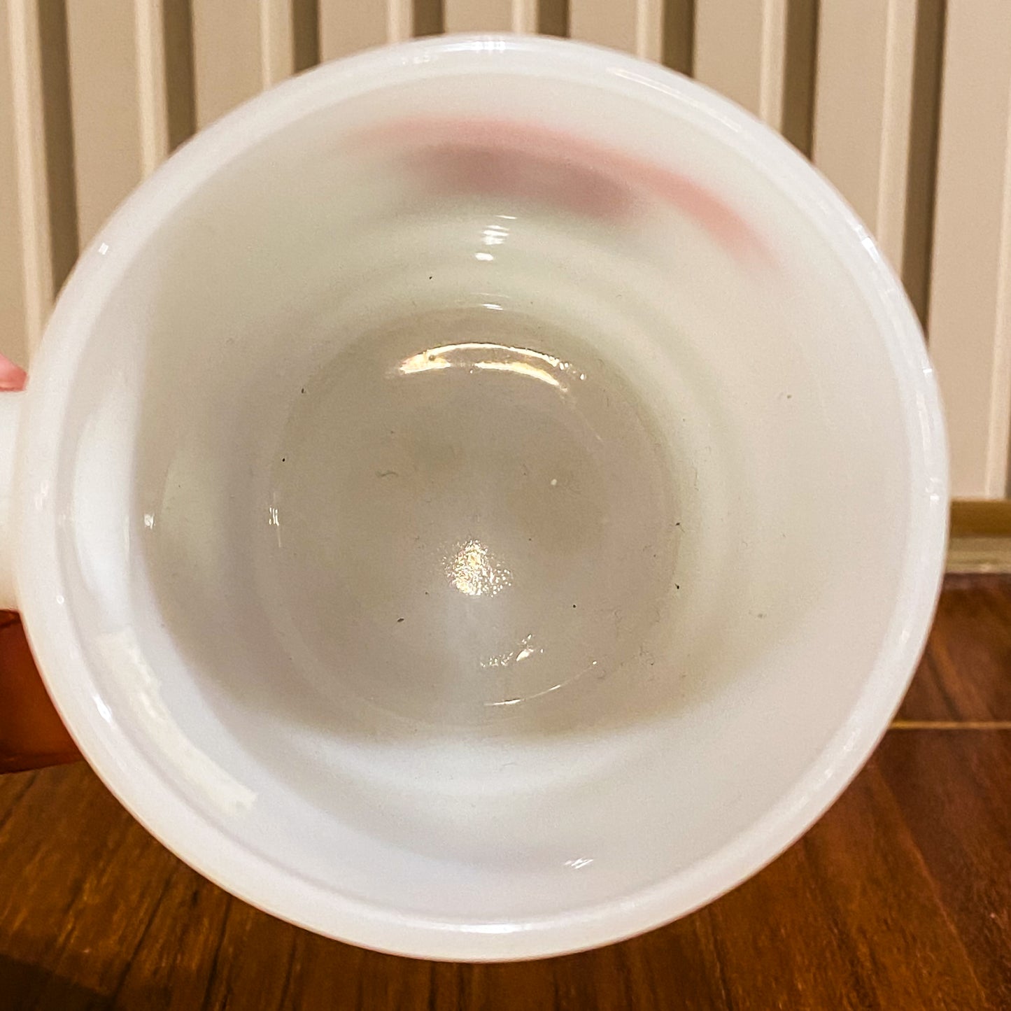 FireKing Manners Big BoyRibbed bottom Stacking Mug (BigBoy1)