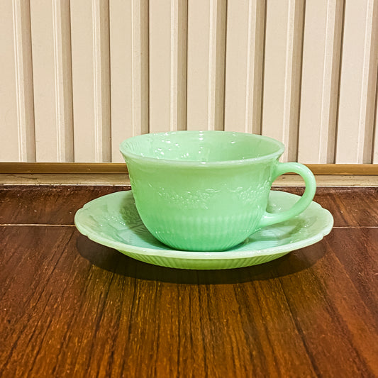 FireKing Jadeite Alice Cup & Sauce without logo (alice5)