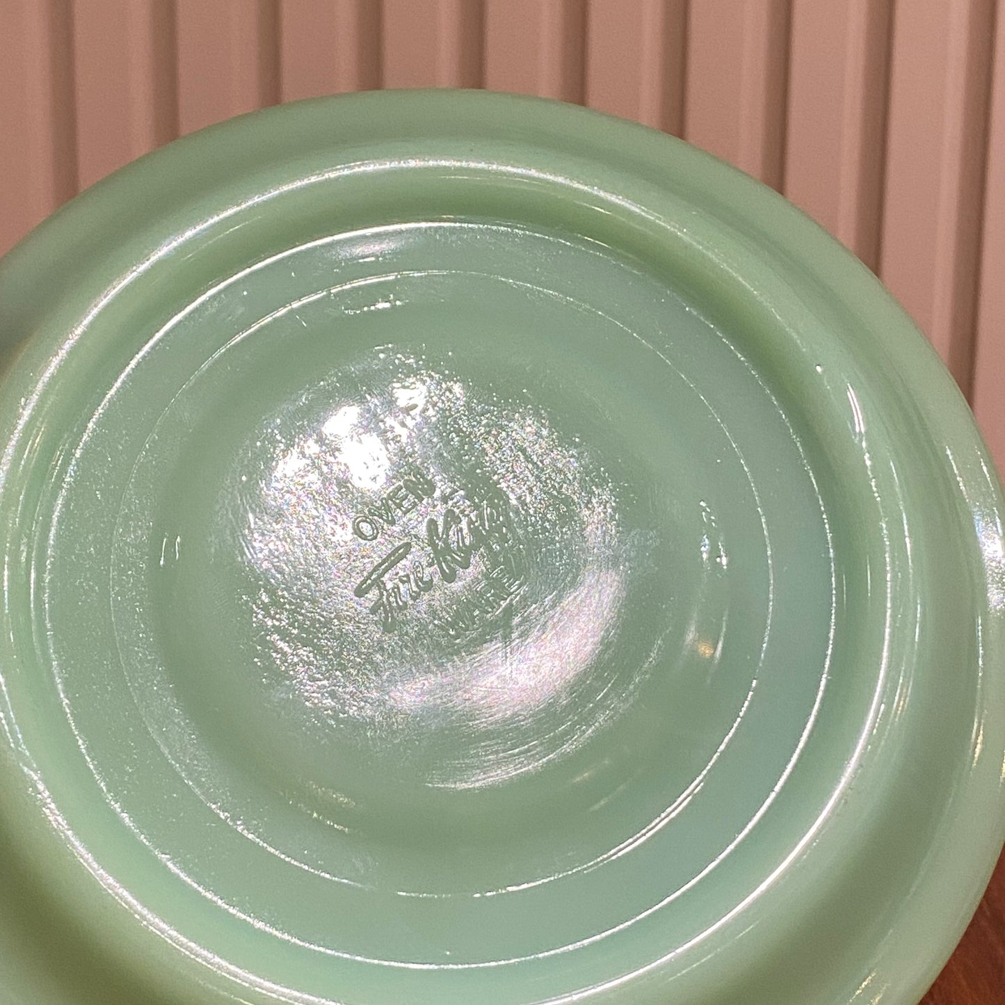 FireKing Restaurant-ware cup & saucer, Made in USA 1950s-60s (CS1)