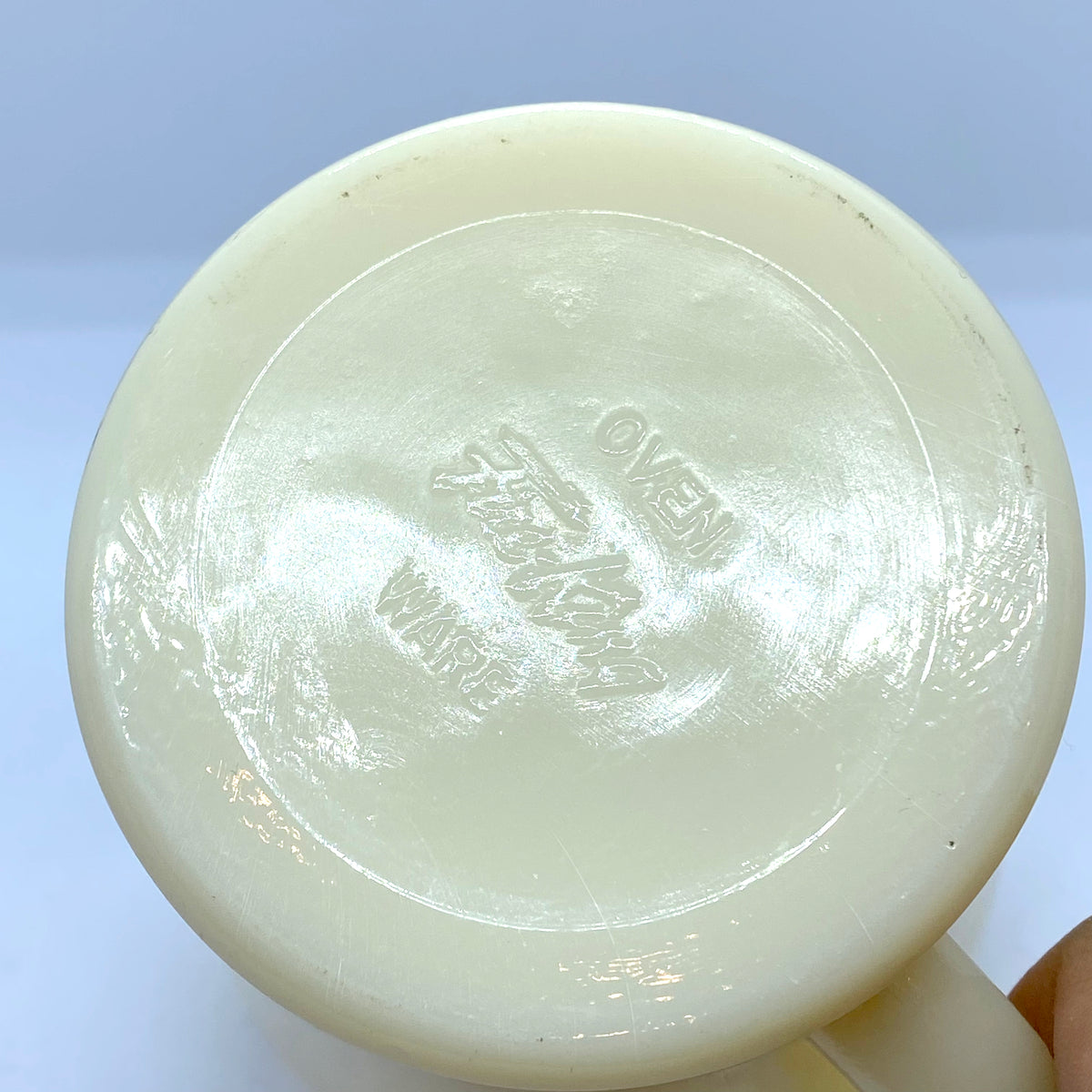 FireKing Ivory Shaving Mug Tall (ivory1)