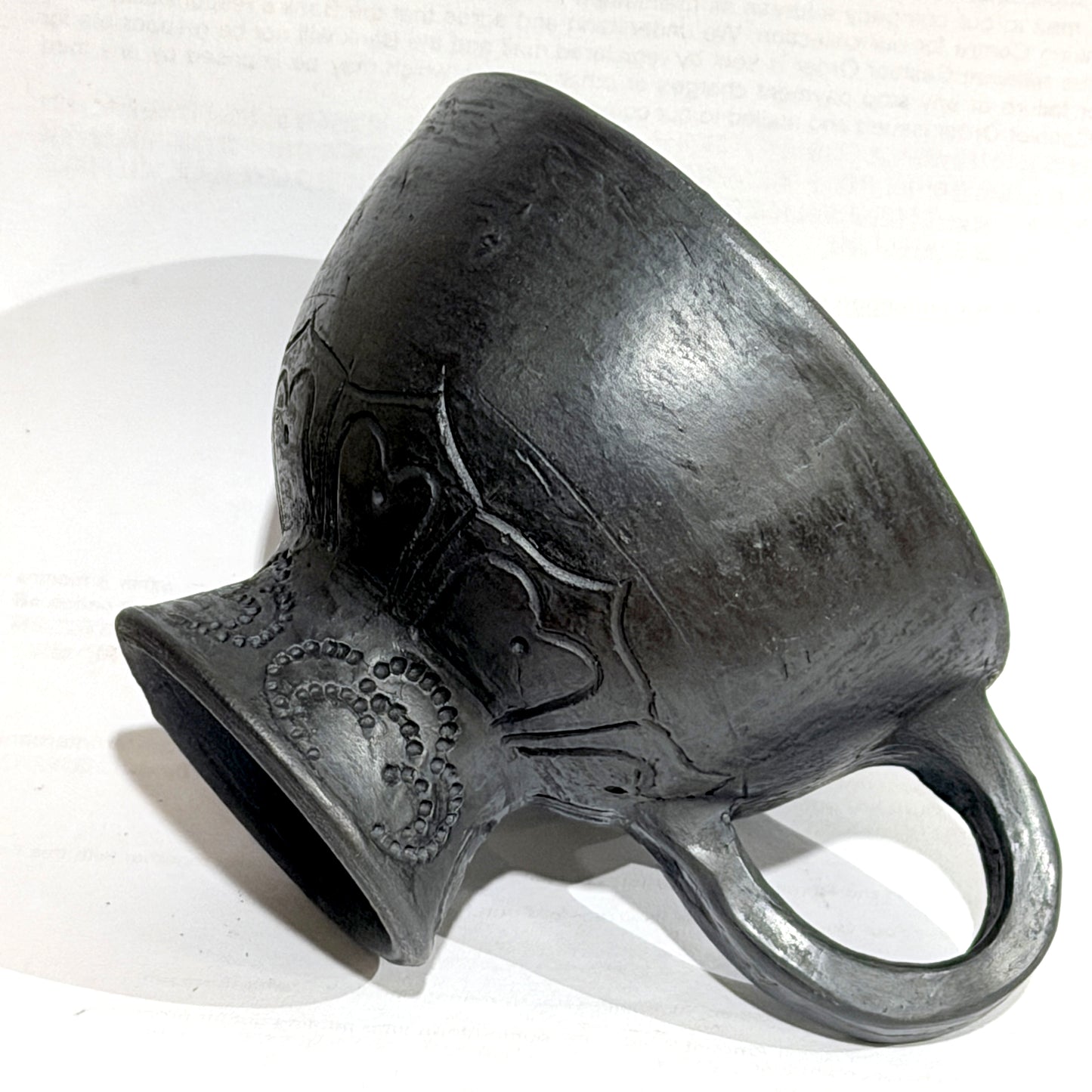 西藏黑陶酥油茶杯 Tibetan Black Pottery Mug
