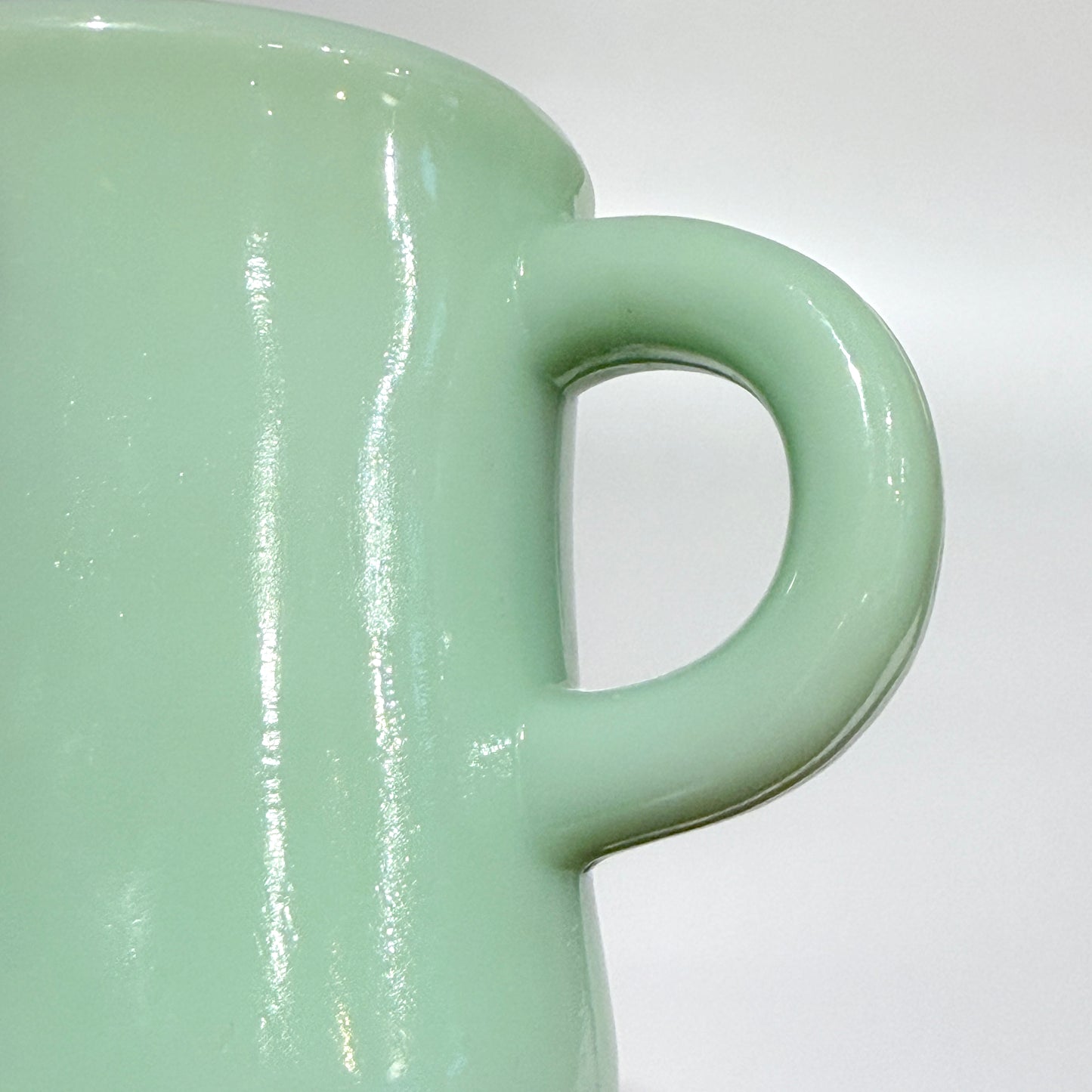 FireKing Extra Heavy C-handle Mug, Made in USA 1950s (EX1)
