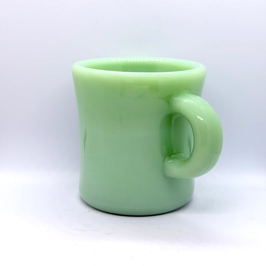 FireKing Extra Heavy C-handle Mug, Made in USA 1950s (EX3)