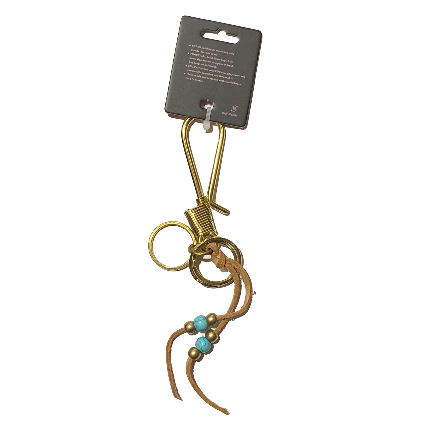 Key Ring Ain brass Key 005