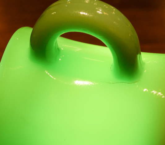 FireKing Extra Heavy C-handle Mug, Made in USA 1950s (EX2)