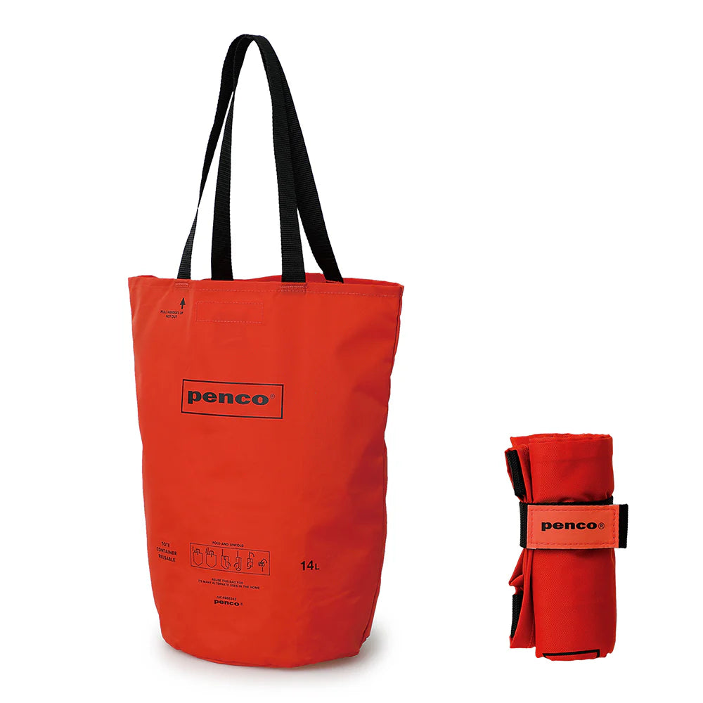 penco Bucket Tote Orange