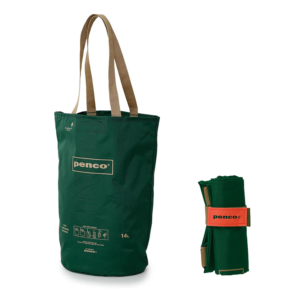penco Bucket Tote Green