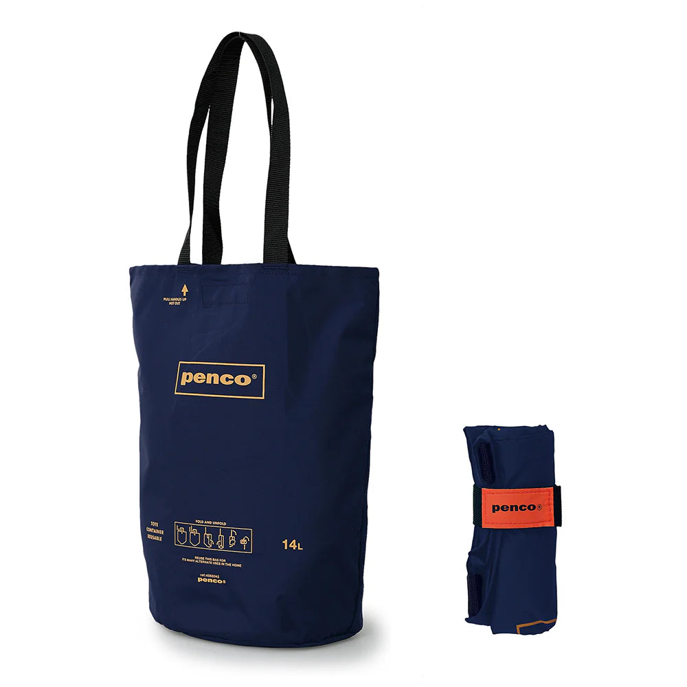 penco Bucket Tote Navy