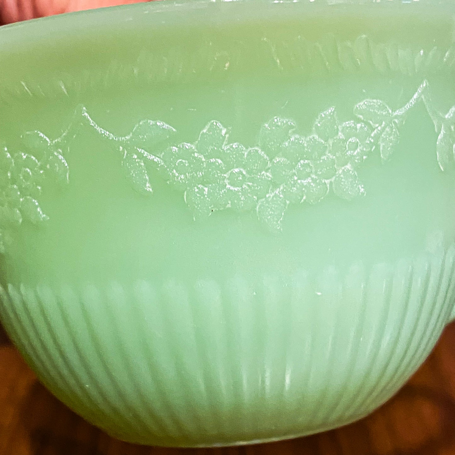 FireKing Jadeite Alice Cup & Sauce (alice2)