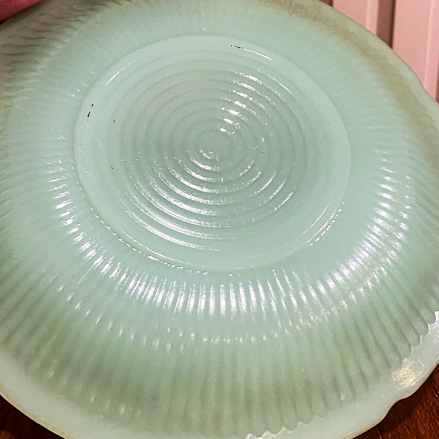 FireKing Jadeite Alice Cup & Sauce (alice4)