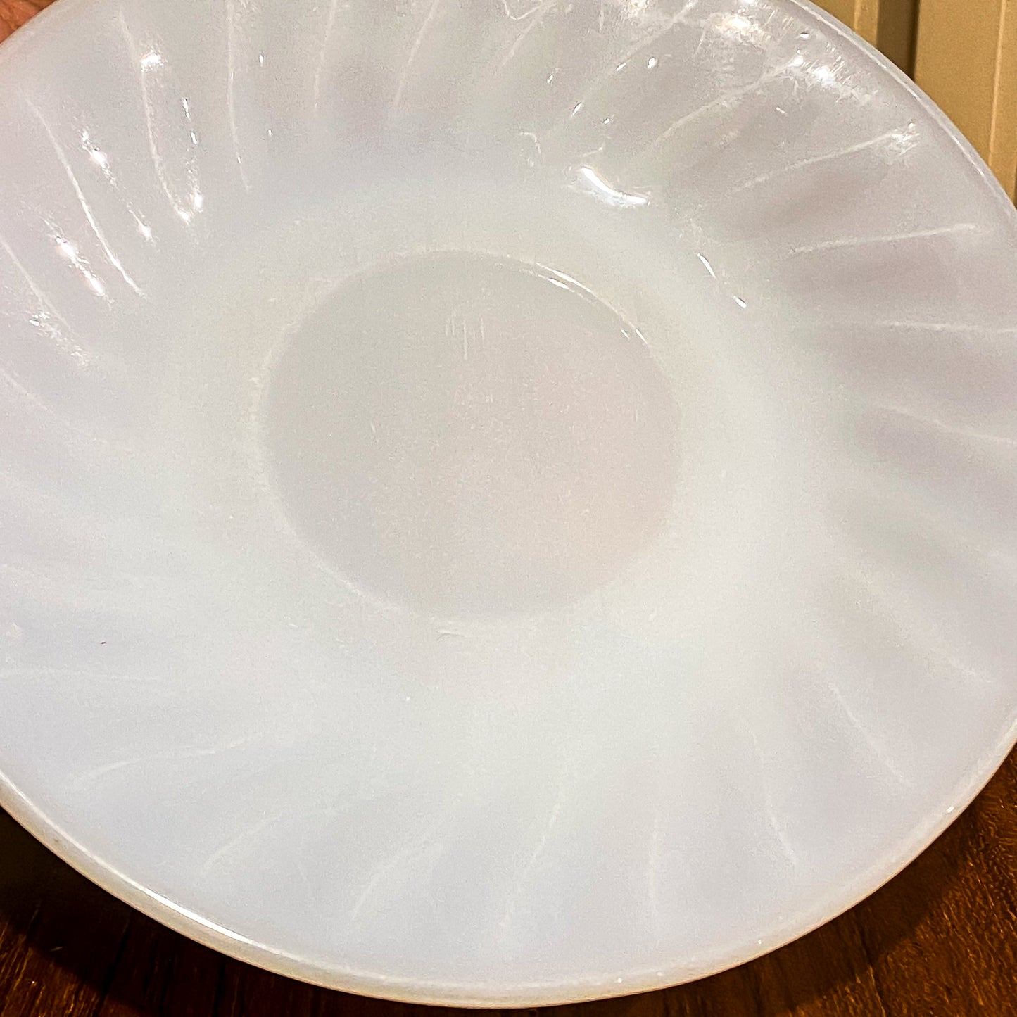 FireKing Azurite Swirl Cup & Saucer (azu1)