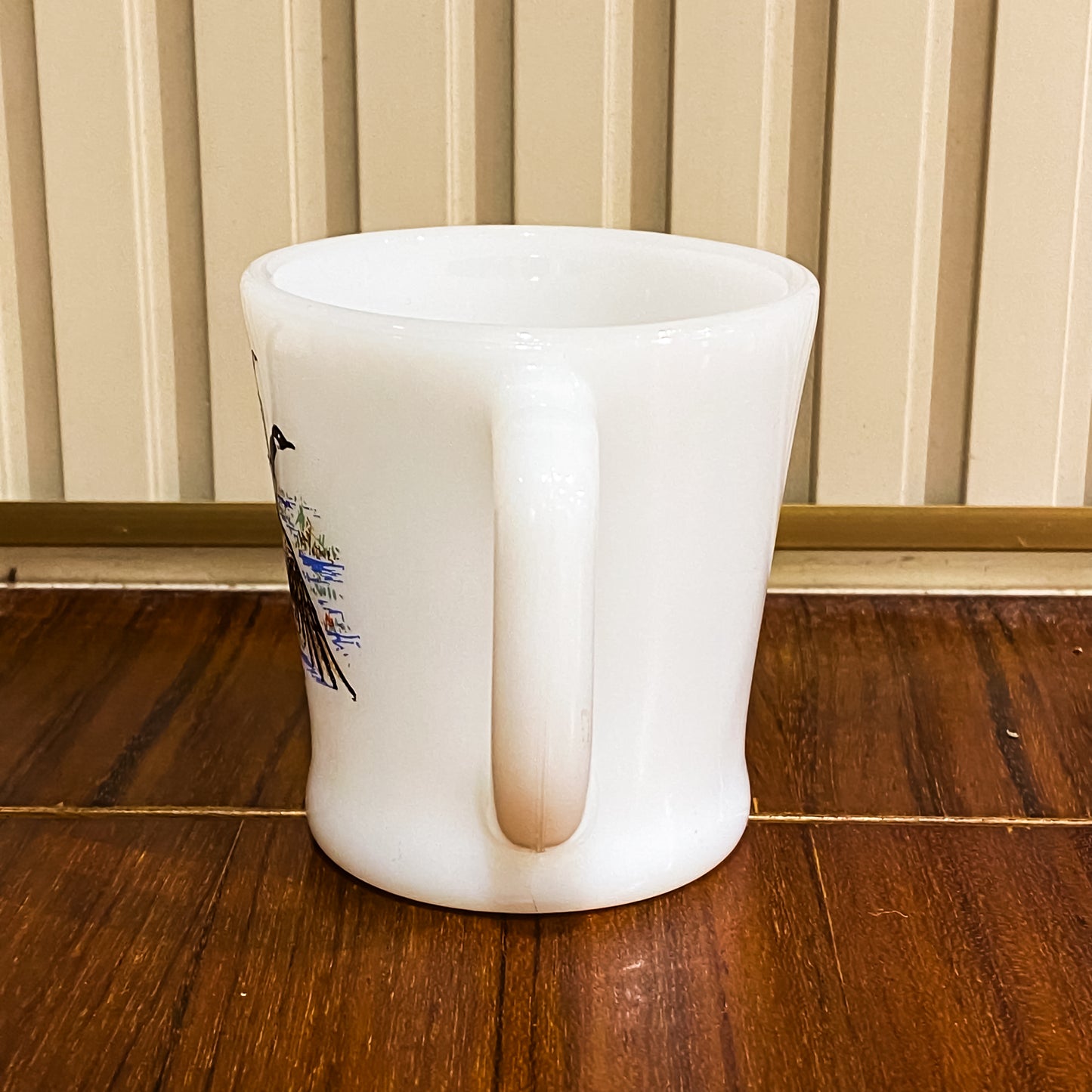 FireKing Wildlife D-Handle Canada Goose Mug (W6)