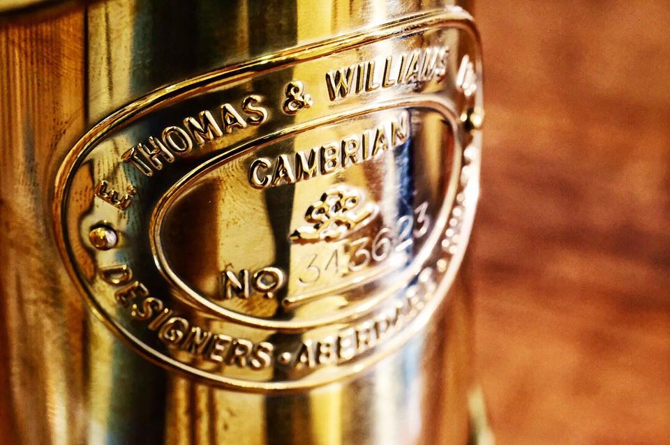 E. Thomas & Williams Miner Lamp (All Brass)