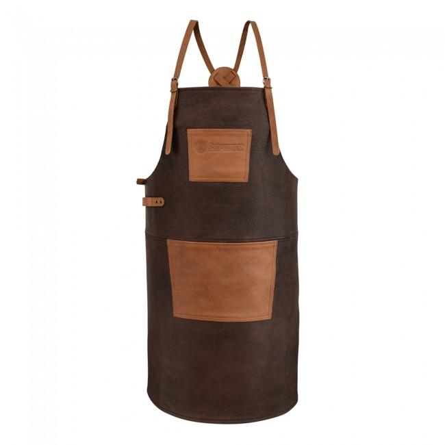 Buffalo Leather Apron with cross back straps - LAB Collector Hong Kong