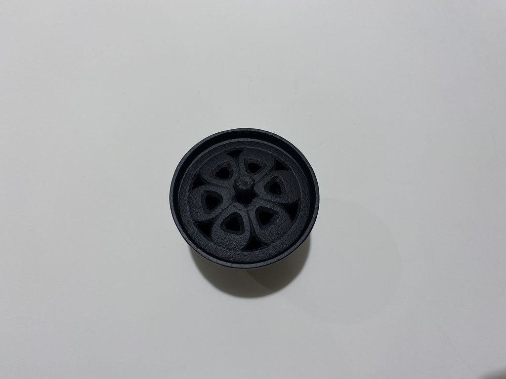 岩鑄 鑄鐵香爐-花びら(黒)IWACHU Cast Iron Incense Burner(Black) - LAB Collector Hong Kong