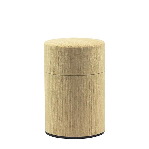 木のNuku森缶 150g (Oak) Tea Canister with wood skin - LAB Collector Hong Kong