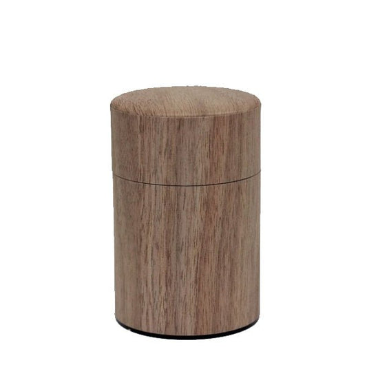 木のNuku森缶 150g (Walnut) Tea Canister with wood skin - LAB Collector Hong Kong