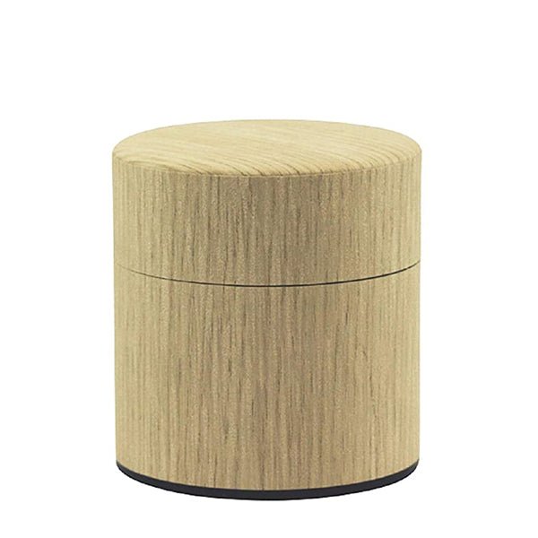 木のNuku森缶 200g (Oak) Tea Canister with wood skin - LAB Collector Hong Kong