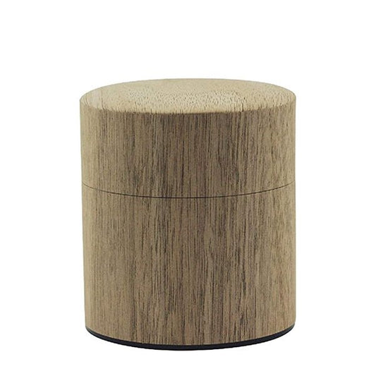 木のNuku森缶 200g (Walnut) Tea Canister with wood skin - LAB Collector Hong Kong