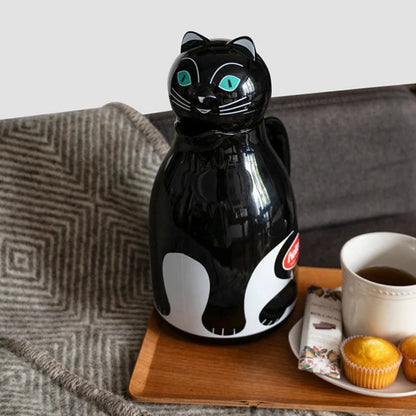德國制 玻璃膽貓咪造型1L保溫壺