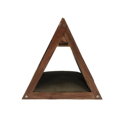 三角帳篷木貓屋