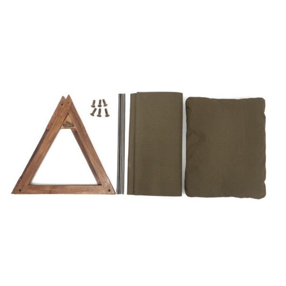 三角帳篷木貓屋