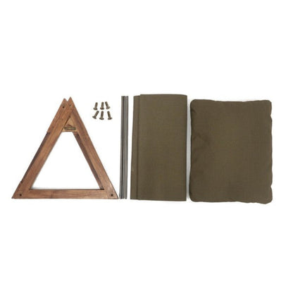 三角帳篷木貓屋