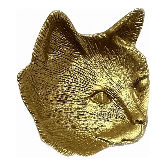 Cat Small Plate Gold L