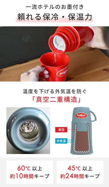 德國制 玻璃膽750ml保溫壺