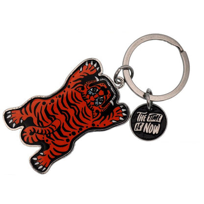 Tibet Tiger Keychain Orange