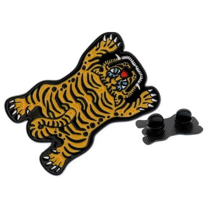 Tibet Tiger Pins Yellow