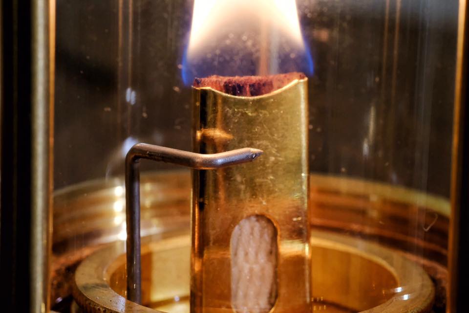 E. Thomas & Williams Miner Lamp (Brass & Copper)