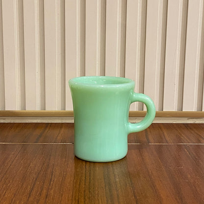 FireKing C-handle Slim Chocolate Mug, Made in USA 1950s (co1)