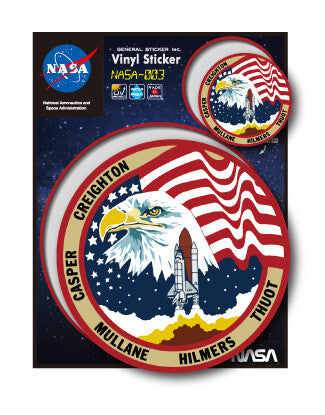 NASA Vinyl Stick 003