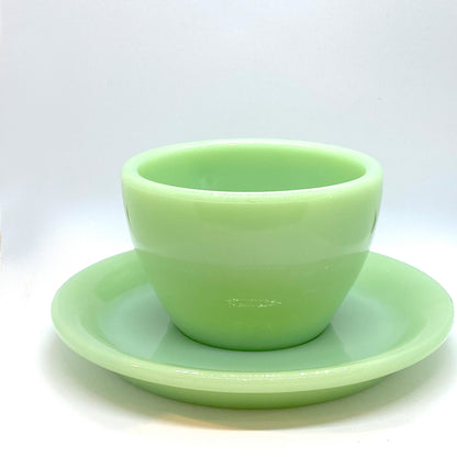 FireKing Restaurent-ware Cup & Sauce 1950s (CS1)