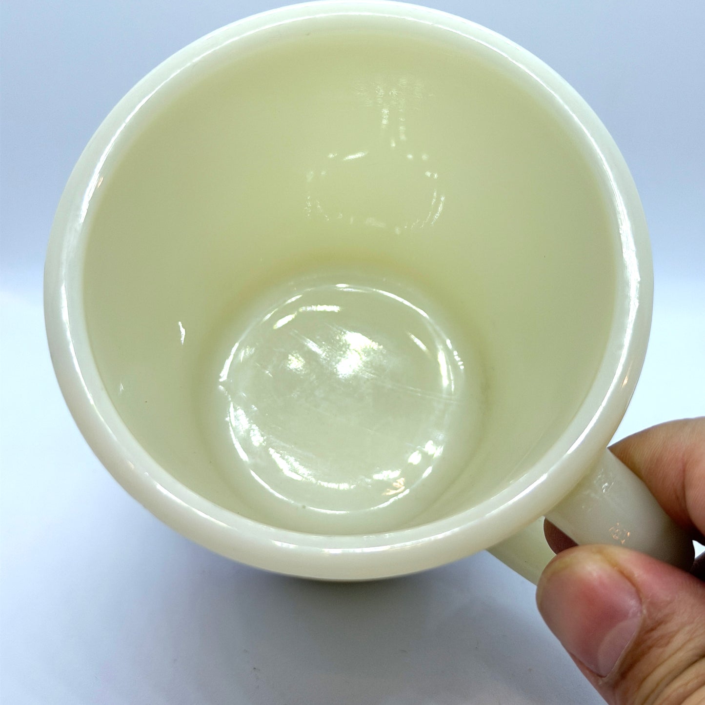 FireKing Ivory Shaving Mug Tall (ivory1)