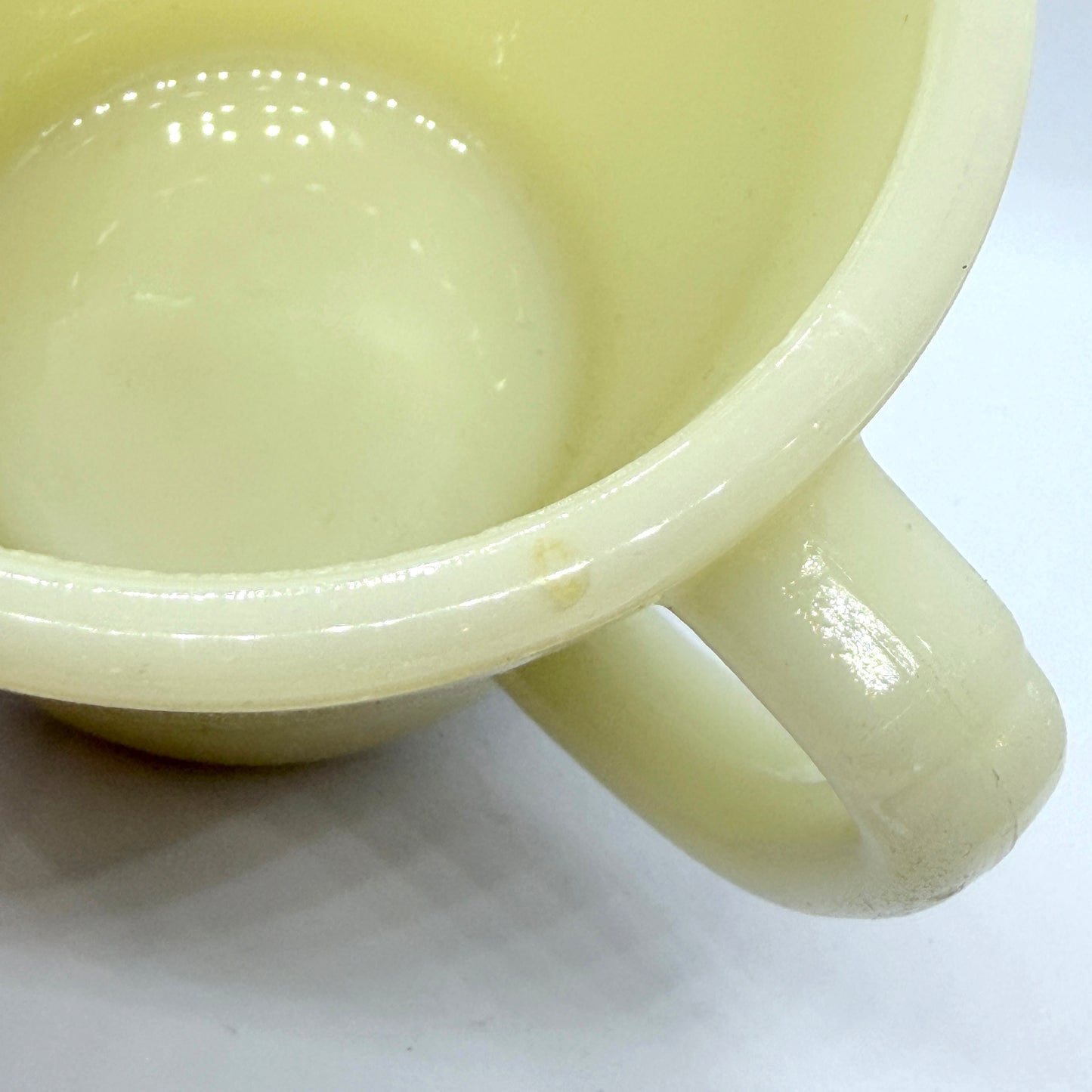 FireKing Ivory Shaving Mug Tall (ivory2)