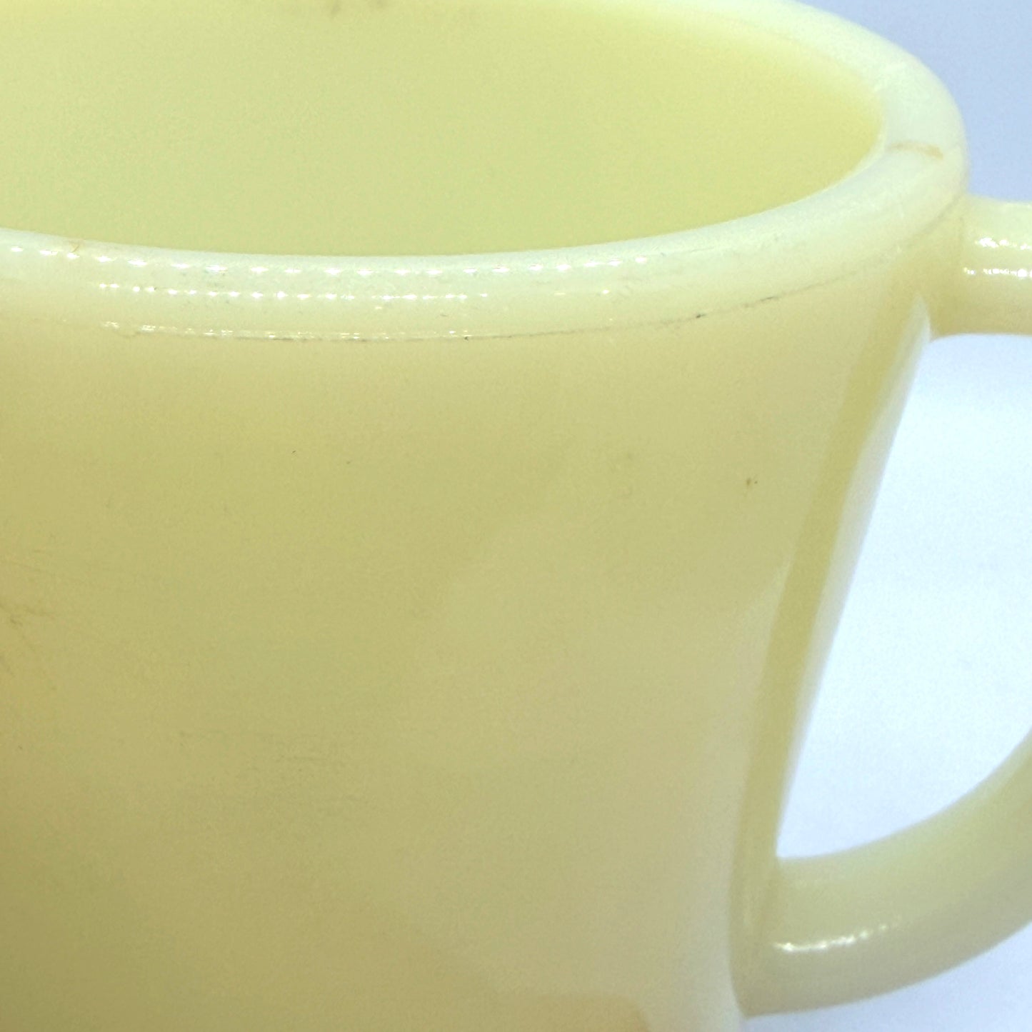 FireKing Ivory Shaving Mug Tall (ivory2)