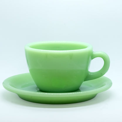 FireKing Restaurent-ware Cup & Sauce 1950s (G299)