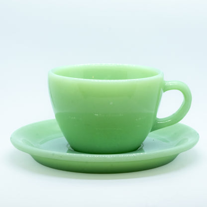 FireKing Restaurent-ware Cup & Sauce 1950s (G319)