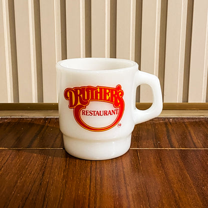 FireKing DRUTHER'S Stacking Mug (DRU1)