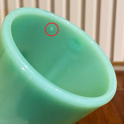 FireKing Jadeite D handle Mug, Made in USA 1960s (D4)