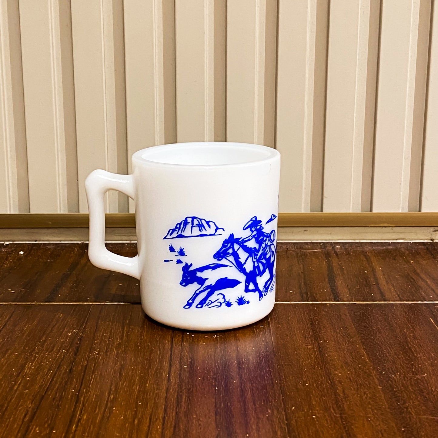 Hazel Atlas Hopalong Cassidy Blue (HCB1)