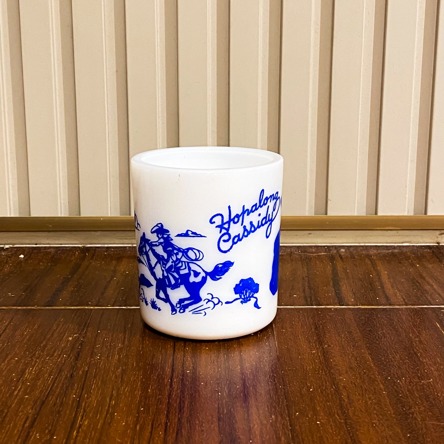 Hazel Atlas Hopalong Cassidy Blue (HCB1)