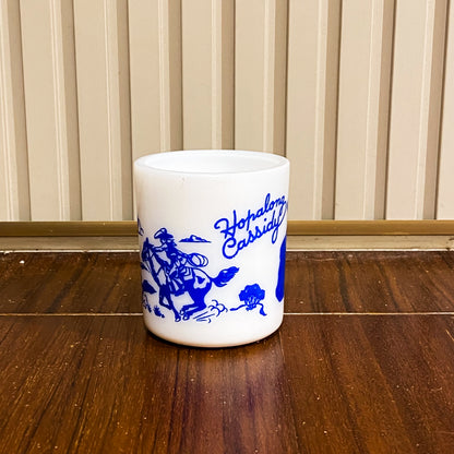 Hazel Atlas Hopalong Cassidy Blue (HCB1)